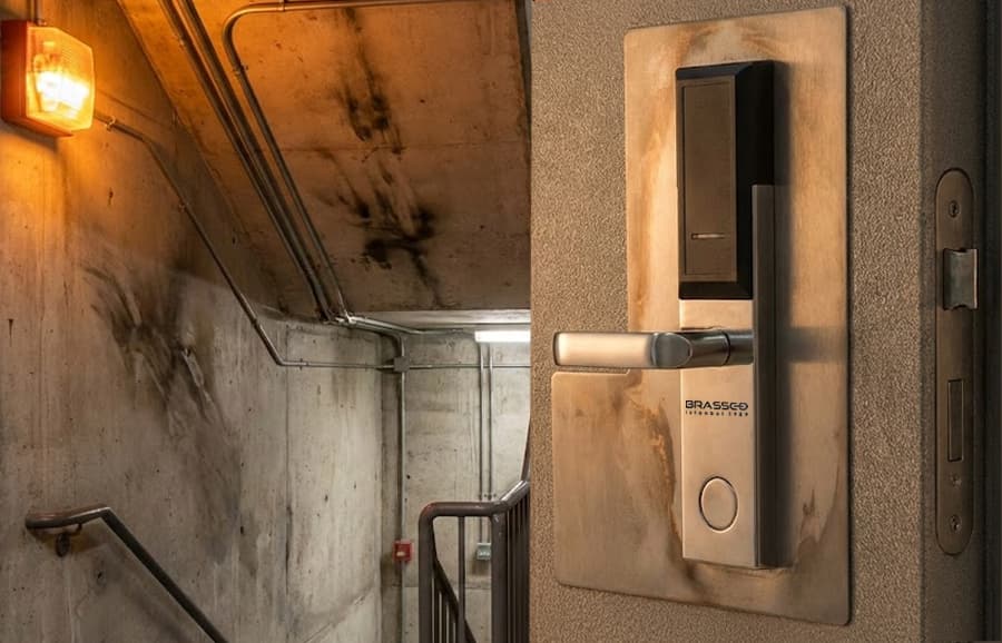 Yangın Dayanım Sertifikalı Kartlı Kilit