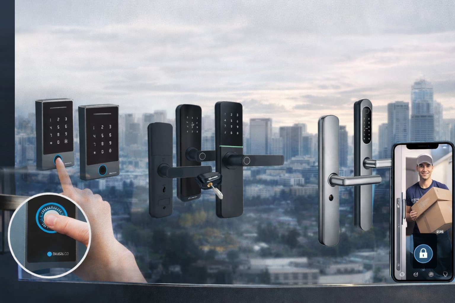 Parmak İzli ve Şifreli Çelik Kapı Kilitleri ve Fiyatları